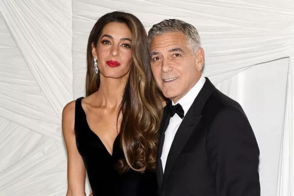 Tampil Glamor di The Albies, George Clooney dan Amal Clooney Saling Dukung Kegiatan Kemanusiaan. (FOTO: GETTY IMAGE) 