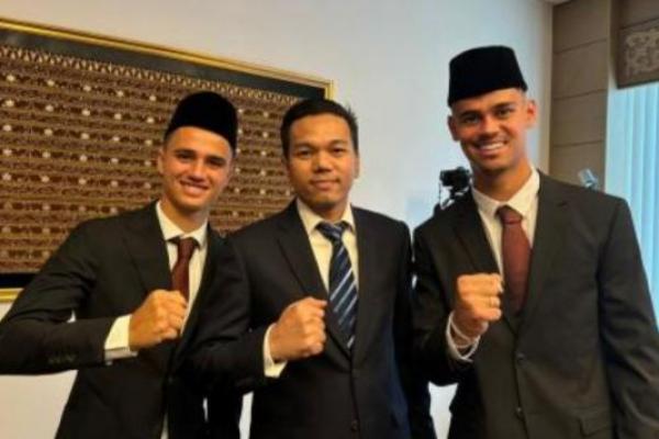 Hilgers dan Reijnders Resmi Jadi Warga Negara Indonesia