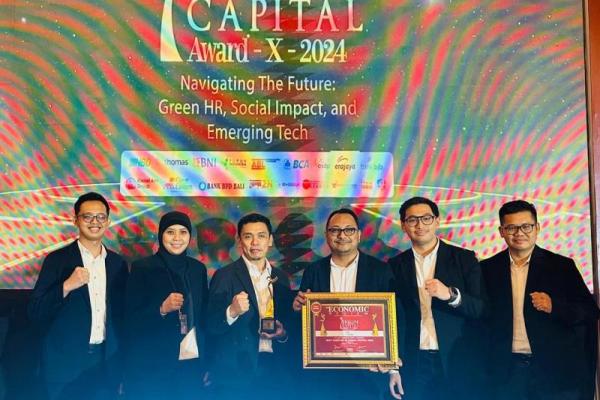 ASDP Raih Gold Award Sebagai Best Company in Human Capital 2024