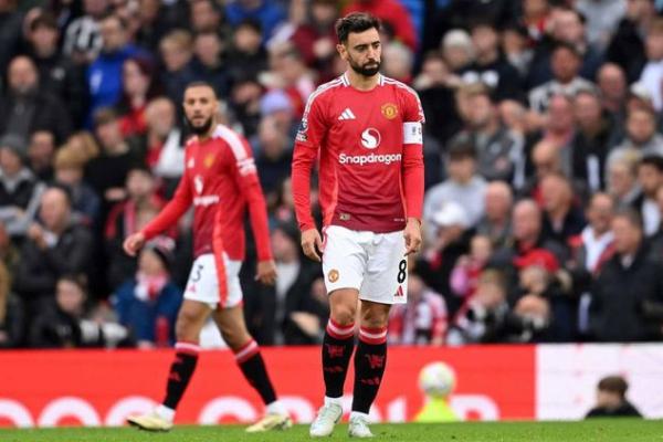 MU Banding, FA Batalkan Kartu Merah Bruno Fernandes