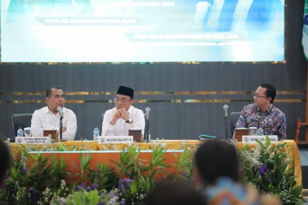 Plt Mendes PDTT: Target Penyerapan Anggaran Harus Dipercepat