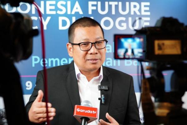 Kepala Badan Pangan Nasional/National Food Agency (NFA)  Arief Prasetyo Adi di sela diskusi panel di Jakarta, Rabu (9/10/2024). (foto:NFA) 