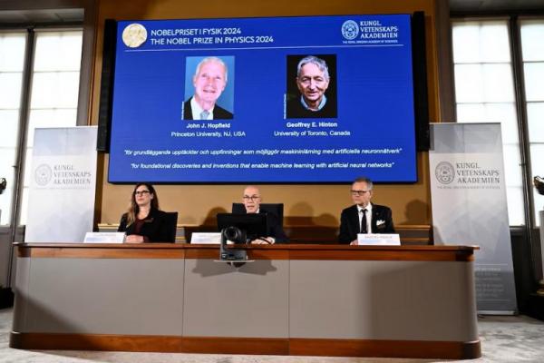 Hadiah Nobel Fisika 2024 Dimenangkan oleh Pelopor AI John Hopfield dan Geoffrey Hinton