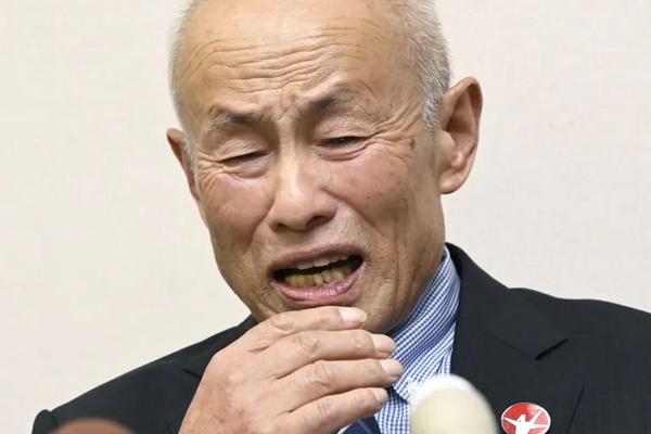 Tomoyuki Mimaki, wakil ketua Nihon Hidankyo. Kelompok Penyintas Bom Atom Jepang Nihon Hidankyo Menangkan Hadiah Nobel Perdamaian (FOTO: REUTERS) 