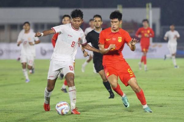 Indonesia Vs China. Foto: bolanet 