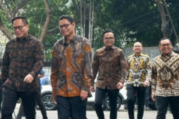 Sebanyak 58 calon wakil menteri menyambangi kediaman Presiden Terpilih Prabowo Subianto, di Jalan Kertanegara, Selasa (15/10/2024). 