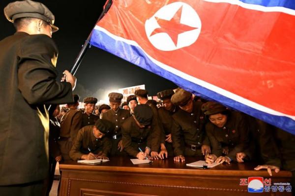 Korea Utara Sebut 1,4 Juta Anak Muda Mendaftar untuk Bergabung dengan Tentara