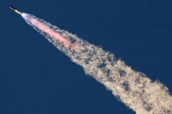 Starship SpaceX, Boca Chica, Texas, 13 Oktober 2024. REUTERS 