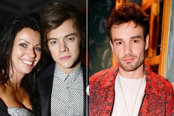 Harry Styles bersama ibunya Anne Twist (kiri); Liam Payne (kanan). (FOTO: SHUTTERSTOCK) 