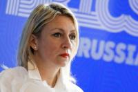 Juru bicara Kementerian Luar Negeri Rusia Maria Zakharova menghadiri konferensi pers di kota Nizhny Novgorod, Rusia, 11 Juni 2024. REUTERS