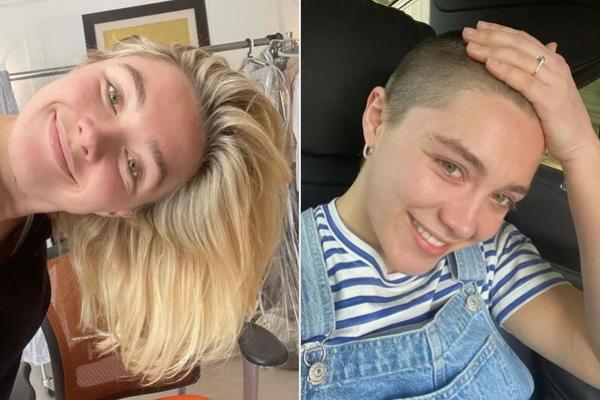 Emosional, Florence Pugh Bagikan Foto Terakhir sebelum Mencukur Kepalanya. (FOTO: INSTAGRAM) 