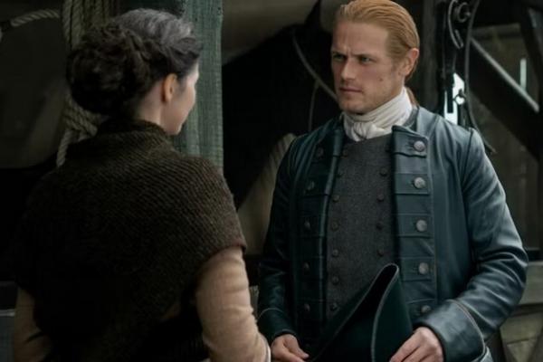 Film Outlander yang dibintangi Sam Heughan dan Caitriona Balfe. (FOTO: STARZ) 