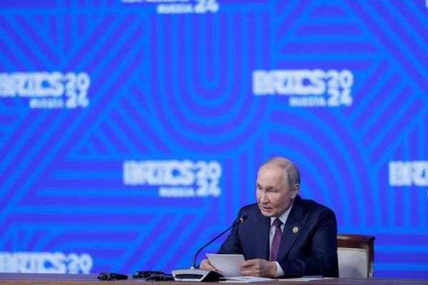 Berdebat dengan Ukraina di BRICS, tapi Putin Serukan Ketenangan di Timur Tengah