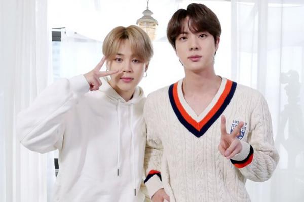 Lagu Solo Jin dan Jimin BTS Masuk 10 Besar Spotify