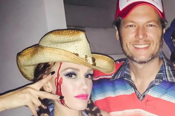 Nostalgia 9 Tahun Lalu, Gwen Stefani dan Blake Shelton Rayakan Pesta Halloween Pertama