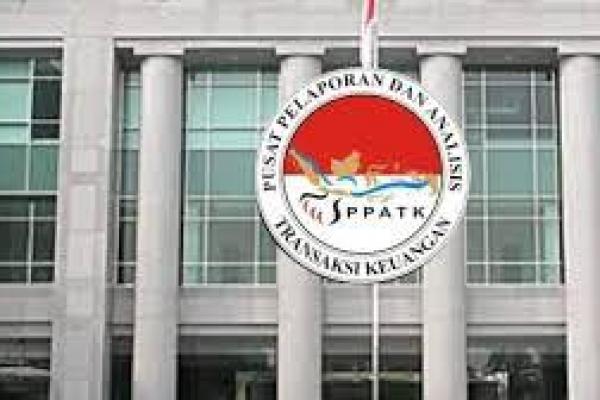 PPATK menyatakan, ada anggota masyarakat berpenghasilan Rp1 juta, dimana Rp900 ribu dipakai judi online.(foto:Gedung PPATK) 