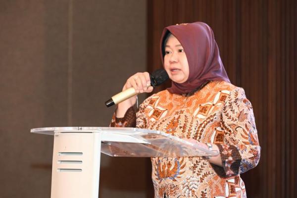 Plt Sekretaris Jenderal MPR, Siti Fauziah dalam Forum Komunikasi Publik (FKP) bersama Universitas Lampung (Foto: Humas MPR) 