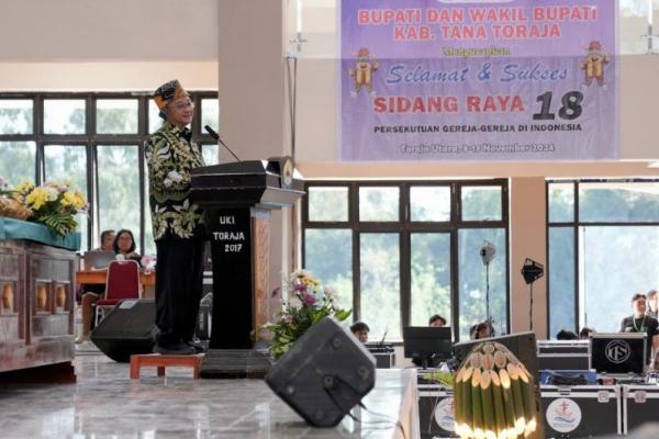 Menteri Pendidikan Dasar dan Menengah (Mendikdasmen), Abdul Mu`ti hadir sebagai pembicara pada Sidang Raya PGI di Toraja (Foto: Istimewa) 