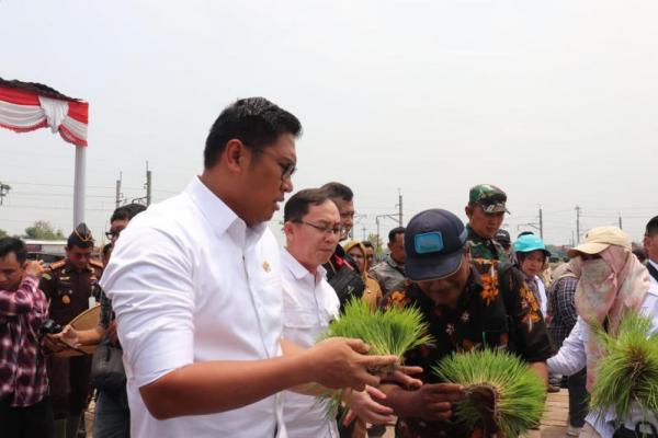 Wamentan Sudaryono sebut distribusi pupuk langsung kepada petani jadi komitmen Presiden Prabowo Subianto (Foto: Ist) 