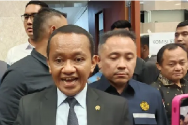 Menteri Energi dan Sumber Daya Mineral (ESDM) Bahlil Lahadalia 