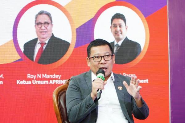 Kepala Badan Pangan Nasional/National Food Agency (NFA)  Arief Prasetyo Adi dalam acara Leaders Forum di Jakarta, Kamis (14/11/2024). (foto: NFA) 