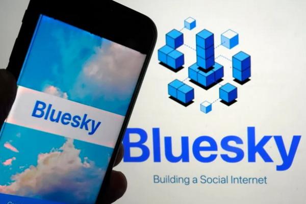 Situs mikroblog Bluesky kini telah mencapai 15 juta pengguna, (FOTO: AP) 