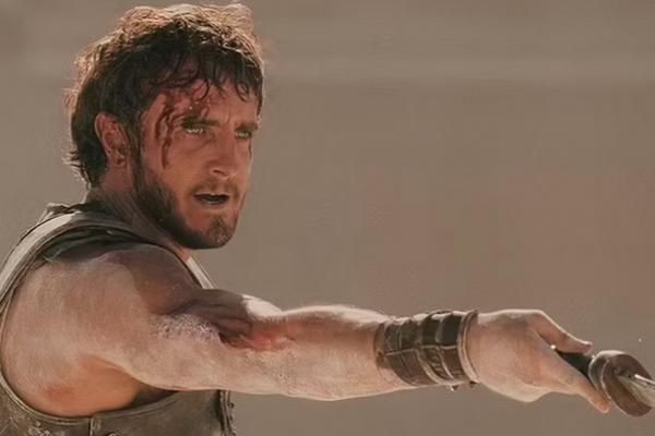 Paul Mescal berperan sebagai Lucius di film Gladiator II karya Ridley Scott. (FOTO: PARAMOUNT PICTURES) 