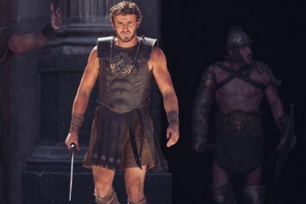 Paul Mescal berperan sebagai Lucius di film Gladiator II karya Ridley Scott. (FOTO: PARAMOUNT PICTURES) 