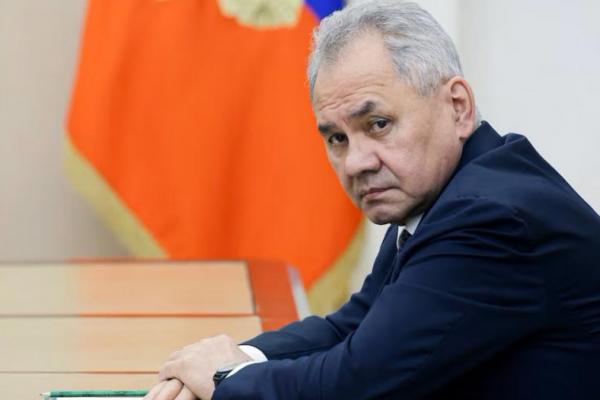 Sekretaris Dewan Keamanan Rusia Sergei Shoigu menghadiri pertemuan di Moskow, Rusia, 15 Mei 2024. Sputnik via REUTERS 