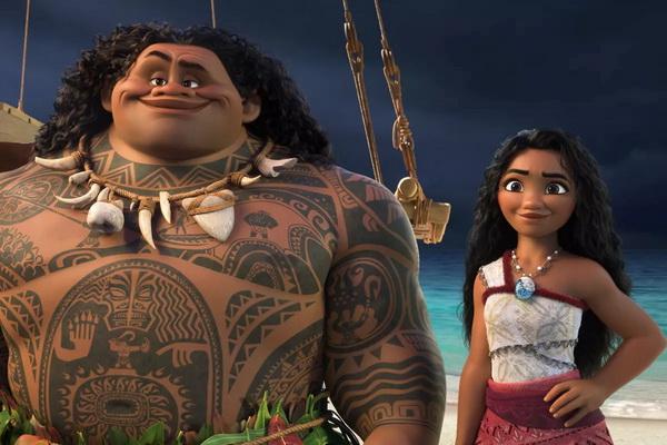 Moana 2 yang diperankan Dwayne Johnson dan  Auli`i Cravalho. (FOTO: DISNEY) 