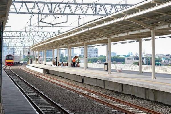 Kawasan sekitar Stasiun Manggarai Jakarta akan ditata untuk dijadikan hunian rakyat. (foto:stasiun Manggara) 