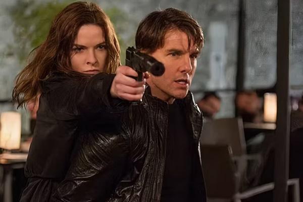 Mission: Impossible - Rogue Nation yang dibintangi Tom Cruise dan Rebecca Ferguson. (FOTO: PARAMOUNT PICTURES) 