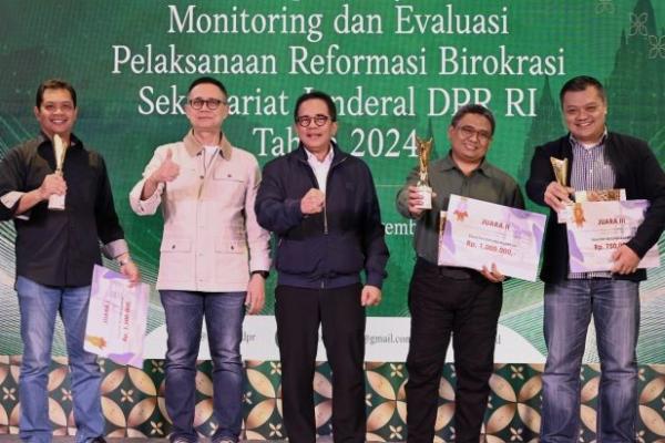 Wujudkan Reformasi Birokrasi, Setjen DPR Gelar Kompetisi Inovasi Pelayanan Publik