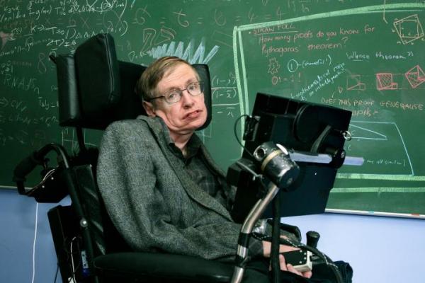 Stephen Hawking, ilmuwan penyandang disabilitas (Foto: The Guardian/Murdo Macleod) 