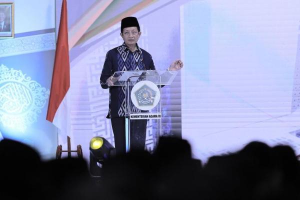 Menteri Agama (Menag) Nasaruddin Umar sebut 72,52 persen umat Islam di Indonesia masih mengalami buta aksara Al-Alquran (Foto: Ist) 