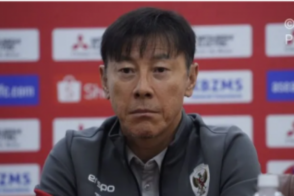 Pelatih timnas Indonesia  Shin Tae-yong menyatakan, tidak mudah menghadapi Myanmar dalam Piala AFF 2024.(foto:PSSI) 