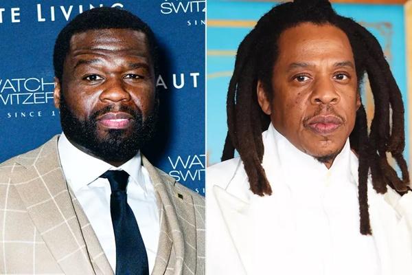 50 Cent Ejek Jay-Z Berpose di Karpet Merah Bersama Beyonce setelah Dituduh Kasus Pemerkosaan. (FOTO: GETTY/WIREIMAGE) 