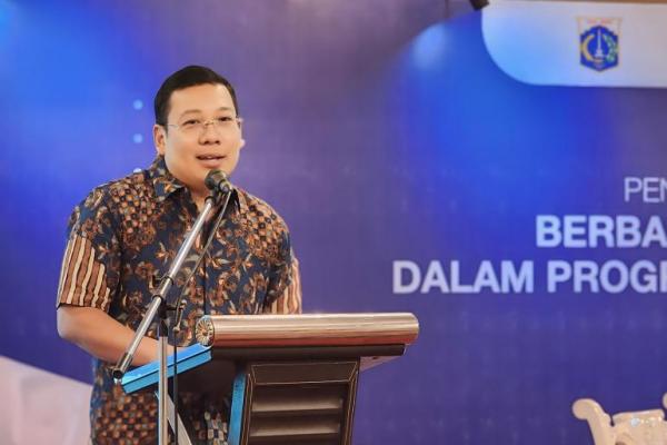 Kepala Badan Pangan Nasional/National Food Agency (NFA)  Arief Prasetyo Adi dalam acara Pengenalan Pendidikan Karakter Berbasis Gastronomi Indonesia dalam Program Makan Bergizi di Sekolah di Jakarta, Sabtu, (14/12/2024)..(foto:NFA) 