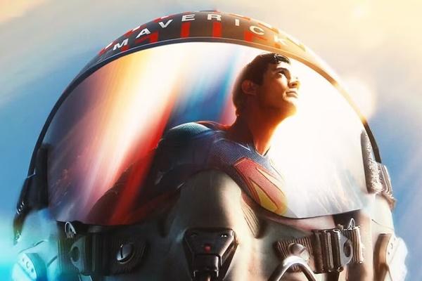 James Gunn Terinspirasi Adegan Terbang Tom Cruise di Top Gun: Maverick untuk Film Superman. (FOTO: DC STUDIOS/COLLIDER) 