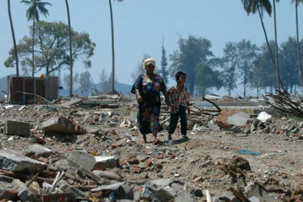 Ilustrasi akibat bencana Tsunami (Foto: Pexels/Read Once) 