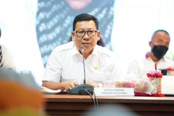 Kepala Badan Pangan Nasional/National Food Agency (NFA)  Arief Prasetyo Adi dalam Rapat Koordinasi Terbatas (Rakortas) Bidang Pangan di Semarang, Selasa (31/12/2024).(foto:NFA) 