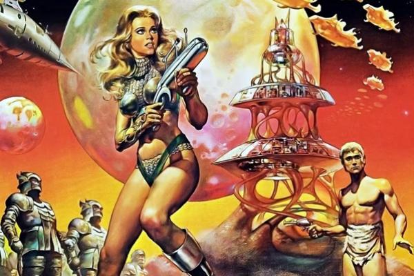 Film Barbarella yang dibintangi Jane Fonda pada tahun 1968. (FOTO: PARAMOUNT PICTURES) 