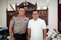 Kepala Badan Pangan Nasional/National Food Agency (NFA)  Arief Prasetyo Adi bersama Direktur Pengawasan Penerapan Standar Keamanan dan Mutu Pangan, Badan Pangan Nasional/National Food Agency (NFA) Hermawan. (foto:NFA)