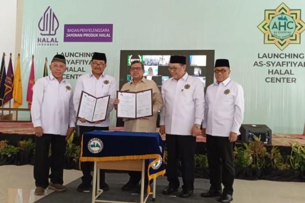 Peresmian As Syafiiyah Halal Center (AHC) di Jakarta, Rabu (8/1/2025). Foto: dok. katakini 