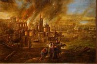 Ilustrasi - Terbakarnya Sodom dan Gomora (Foto: Jacob de Wet II via Wikipedia)