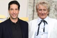 Momen tak Terlupakan David Schwimmer Berjumpa Pertama Kali dengan Rod Stewart, `Untung tak Bertemu Lagi`. (FOTO: GETTY/WIREIMAGE)