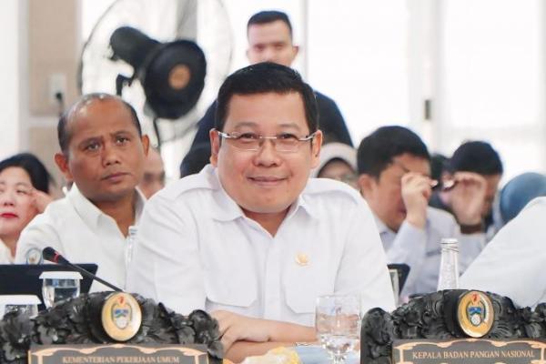 Kepala Badan Pangan Nasional/National Food Agency (NFA)  Arief Prasetyo Adi dalam dalam Rapat Koordinasi Bidang Pangan di Medan, Sumatera Utara, Selasa (21/1/2025).(foto:NFA) 