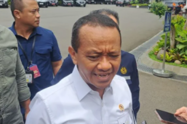 Menteri ESDM Bahlil Lahadalia 