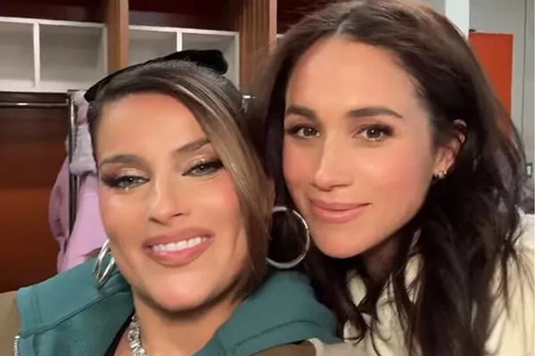 Nelly Furtado dan Meghan Markle dalam video Instagram pada 8 Februari 2025. (FOTO: INSTAGRAM) 