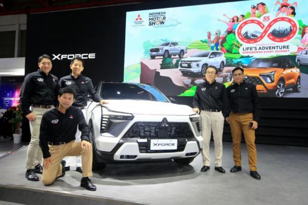 Mitsubishi Xforce, salah satu kendaraan yang dipajang MMKSI di ajang Indonesia International Motor Show (IIMS) 2025 (Foto: Ist) 